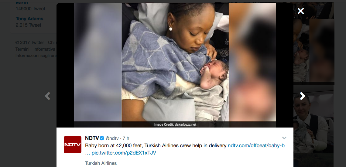 Galleria foto 'La cicogna vola con Turkish Airlines' - foto 4