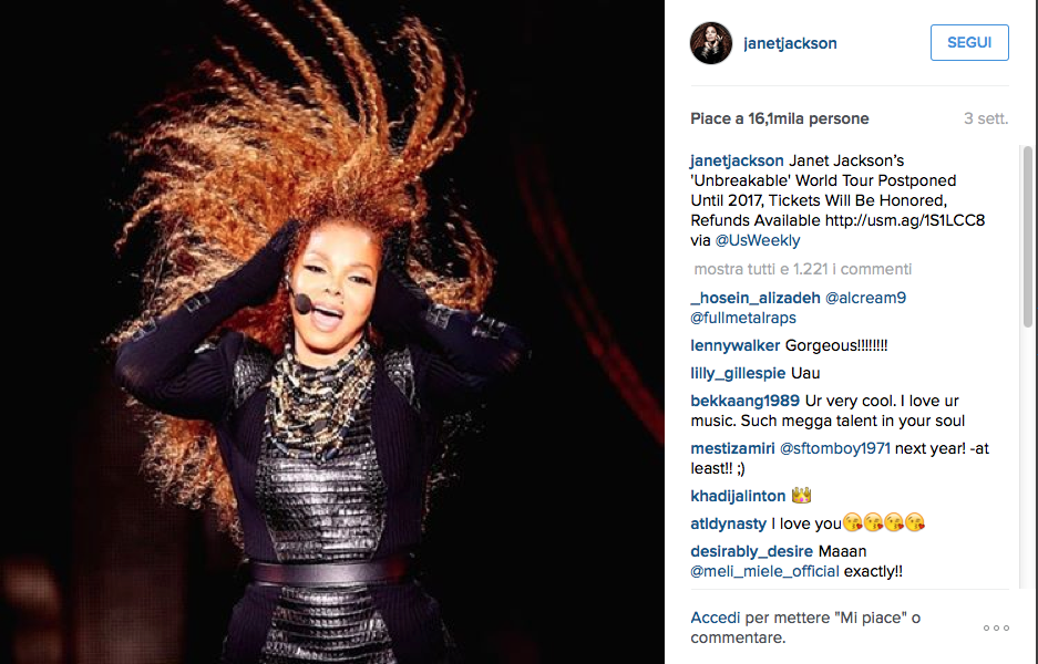 Janet Jackson, prima la figlia, ora il divorzio