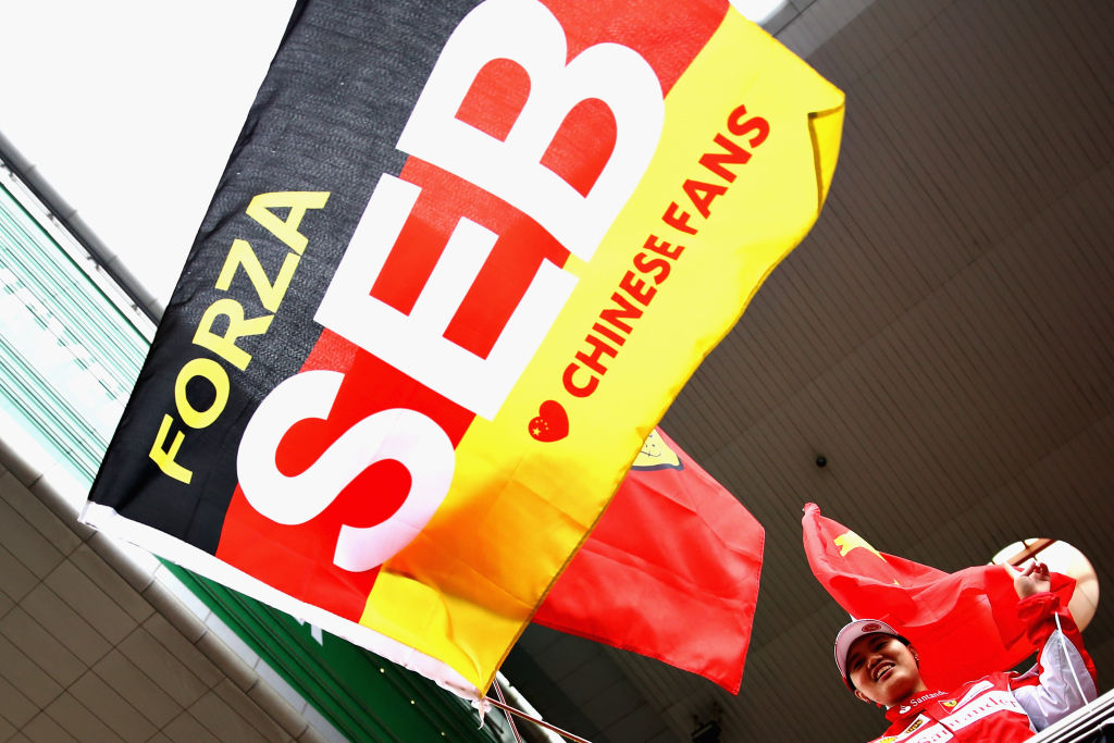 Gp Cina, Ferrari sul podio (e Vettel sfida il vincitore Hamilton)