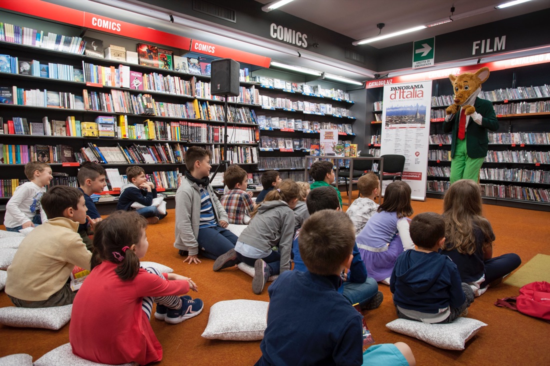Geronimo Stilton dai piccoli lettori di Torino – FOTO