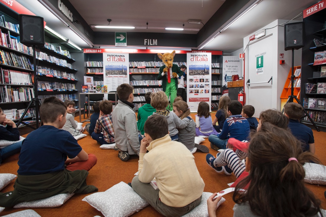 Geronimo Stilton dai piccoli lettori di Torino – FOTO