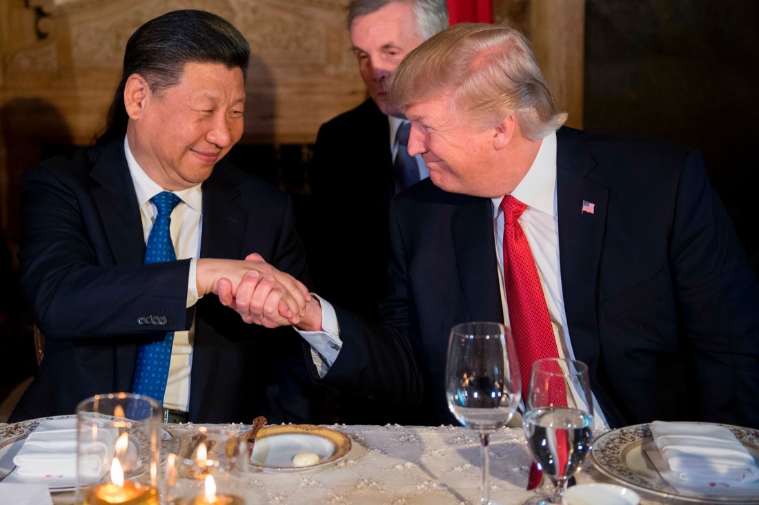 Donald Trump e Xi Jingping: le foto dell’incontro