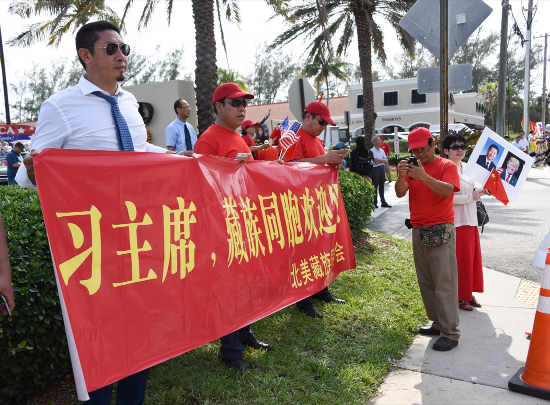 Donald Trump e Xi Jingping: le foto dell’incontro