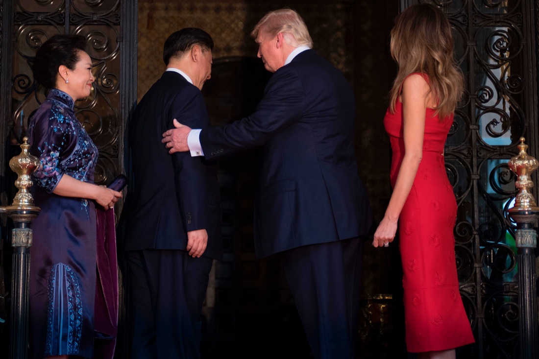 Donald Trump e Xi Jingping: le foto dell’incontro