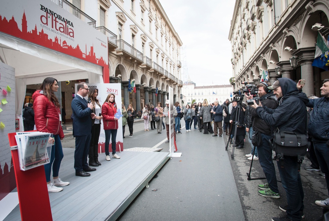 Panorama d’Italia a Torino: l’inaugurazione – FOTO e VIDEO Panorama d’Italia a Torino: l’inaugurazione – FOTO e VIDEO