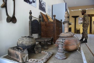 The Italian archaeologist Dr Luca Maria Olivieri awarded in Pakistan