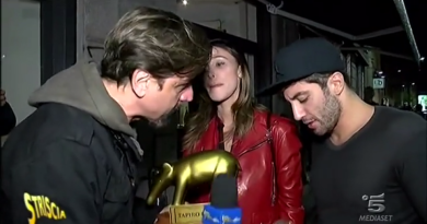 Tapiro d’Oro a Belen e Iannone: con bacio finale di Staffelli