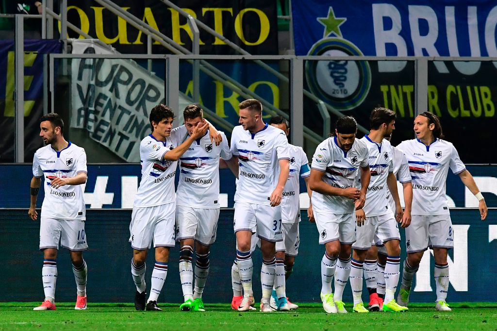 Inter – Sampdoria 1-2: le foto più belle dell’impresa blucerchiata Inter – Sampdoria 1-2: le foto più belle dell’impresa blucerchiata