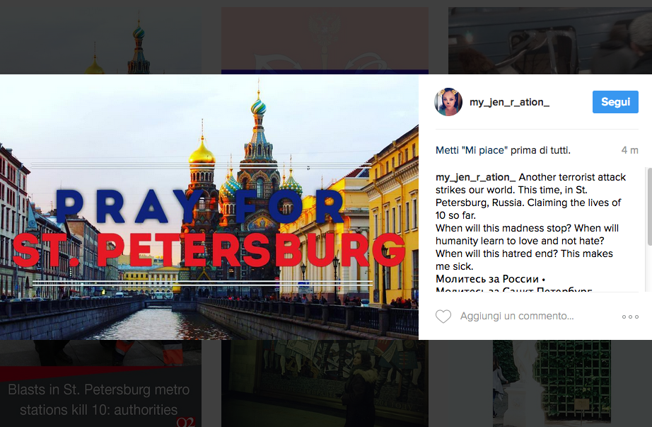 Russia: chi sono le vittime delle bombe a San Pietroburgo