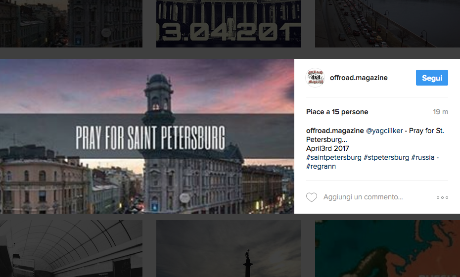 Attentato a San Pietroburgo, le reazioni dei social network