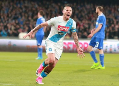 Napoli-Juventus 1-1: Hamsik trascinatore, Allegri più vicino allo scudetto