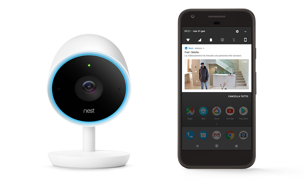 Nest Cam IQ: la videocamera di sicurezza che riconosce gli intrusi
