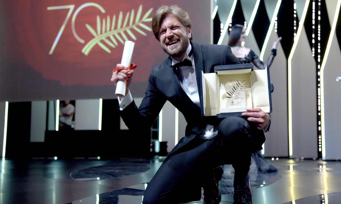 Cannes 2017, Palma d’oro allo svedese Ruben Östlund Cannes 2017, Palma d’oro allo svedese Ruben Östlund