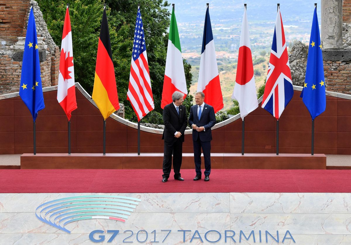 Galleria foto 'G7 di Taormina: un inizio tutto in salita' - foto 13