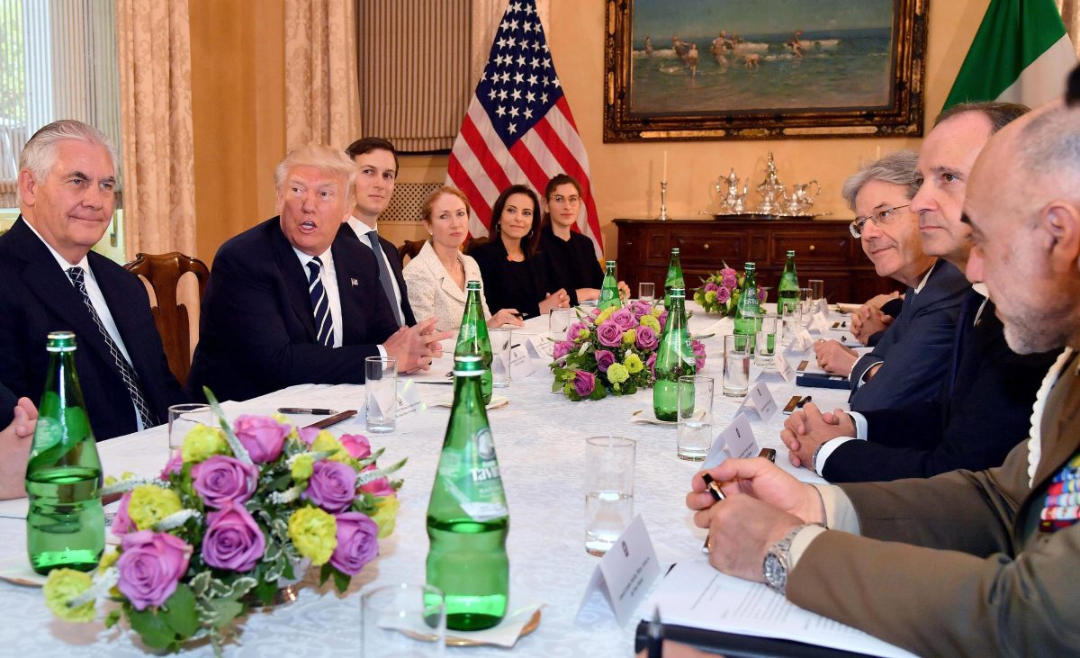Galleria foto 'Trump a Roma: l’incontro con il Papa, Mattarella e Gentiloni' - foto 2