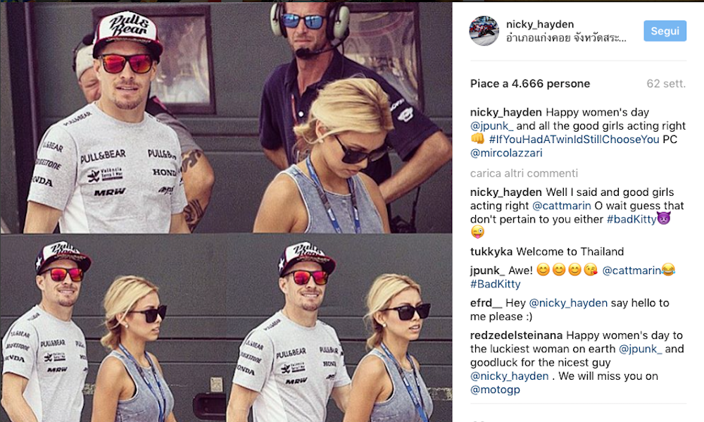 Nicky Hayden, il campione sorridente tra moto e vita privata Nicky Hayden, il campione sorridente tra moto e vita privata