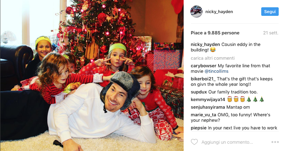 Nicky Hayden, il campione sorridente tra moto e vita privata Nicky Hayden, il campione sorridente tra moto e vita privata