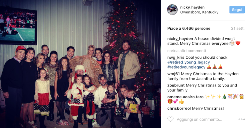 Nicky Hayden, il campione sorridente tra moto e vita privata Nicky Hayden, il campione sorridente tra moto e vita privata