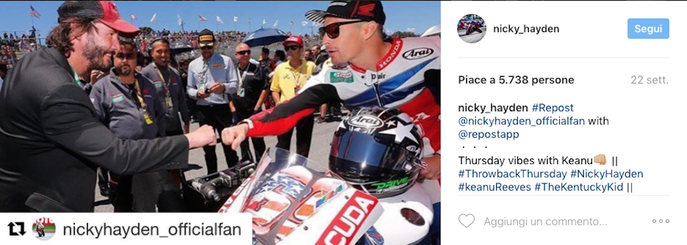 Nicky Hayden, il campione sorridente tra moto e vita privata Nicky Hayden, il campione sorridente tra moto e vita privata
