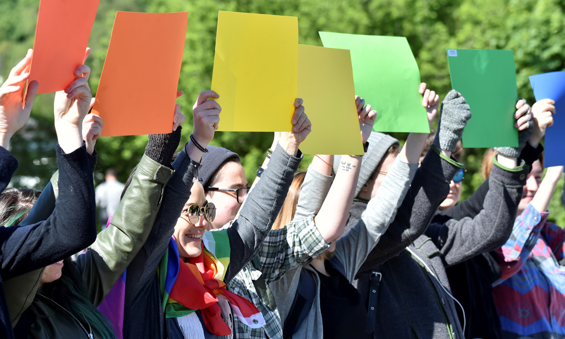 La giornata internazionale contro l’omofobia – Foto