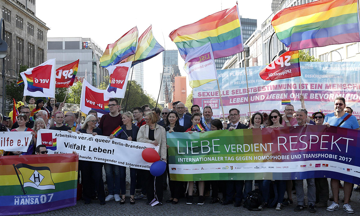 La giornata internazionale contro l’omofobia – Foto
