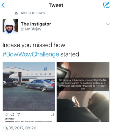 Social, impazza il #BowWowchallenge