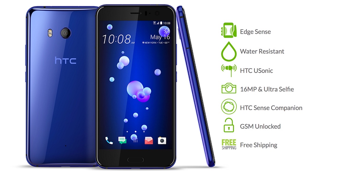 HTC U11: lo smartphone “da stringere” farà strada