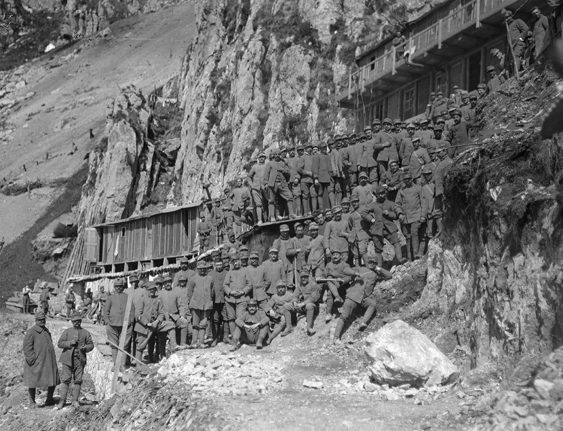 100 anni della “strada delle gallerie” del Pasubio