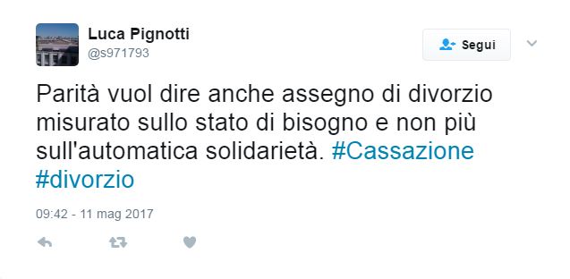 Entusiasmo social per le novità sul divorzio Entusiasmo social per le novità sul divorzio