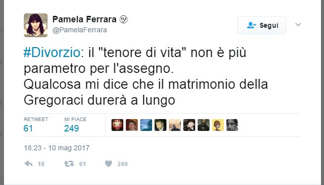 Entusiasmo social per le novità sul divorzio Entusiasmo social per le novità sul divorzio