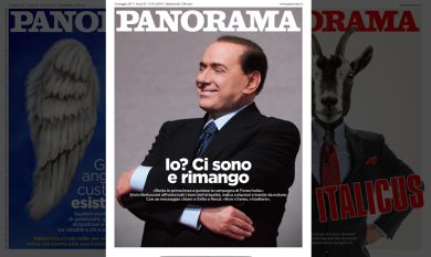 Silvio Berlusconi a Panorama: “Sarò sempre in prima linea”