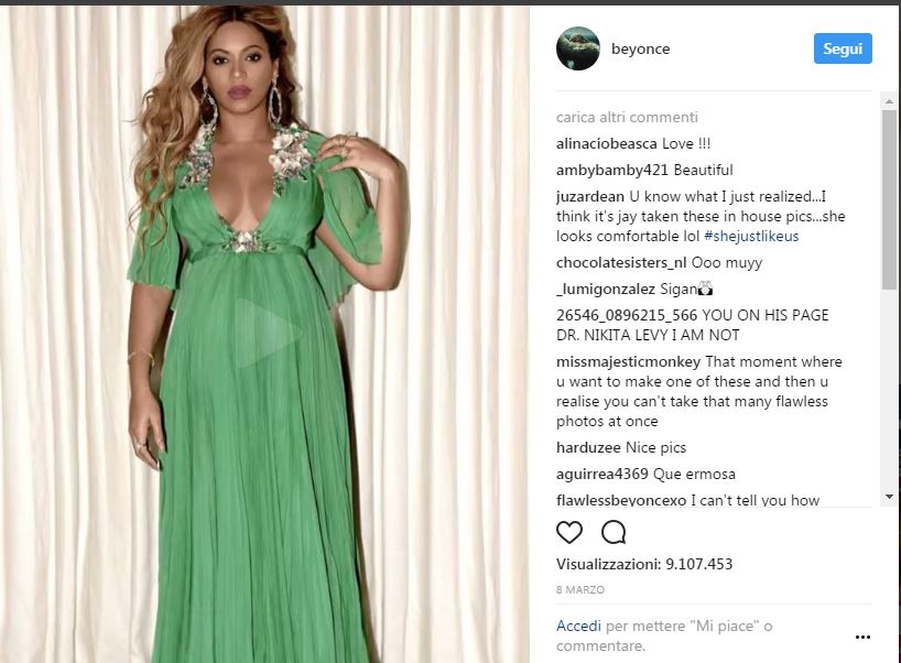 Beyoncé è vicina al parto – Tutti gli indizi della nascita in vista Beyoncé è vicina al parto – Tutti gli indizi della nascita in vista