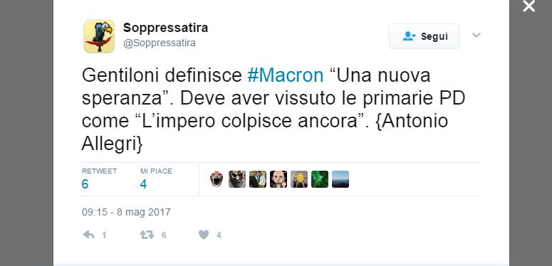 Macron Presidente, le reazioni dei social network Macron Presidente, le reazioni dei social network