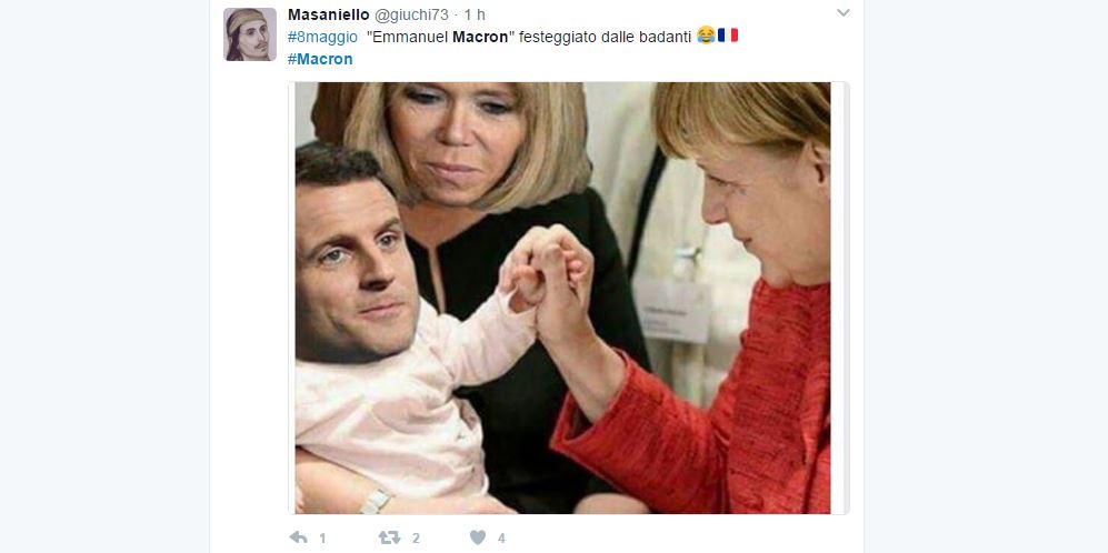 Macron Presidente, le reazioni dei social network Macron Presidente, le reazioni dei social network