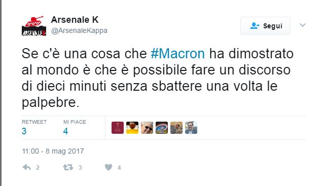 Macron Presidente, le reazioni dei social network Macron Presidente, le reazioni dei social network