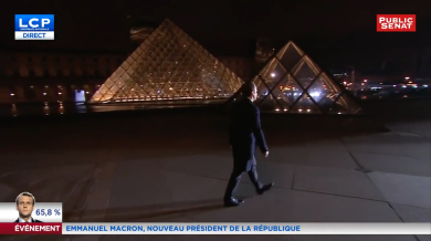 Macron vince le elezioni in Francia. L’arrivo al Louvre | video