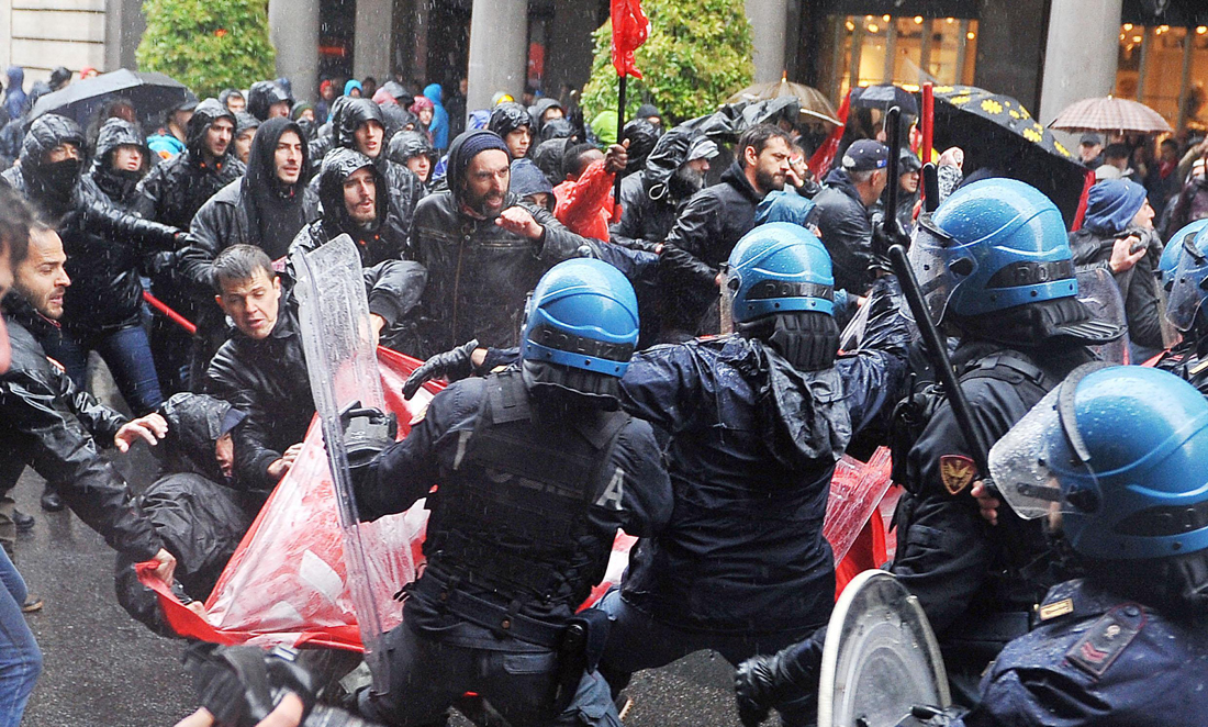 Festa del Primo Maggio: le parole di Mattarella e gli scontri – FOTO Festa del Primo Maggio: le parole di Mattarella e gli scontri – FOTO