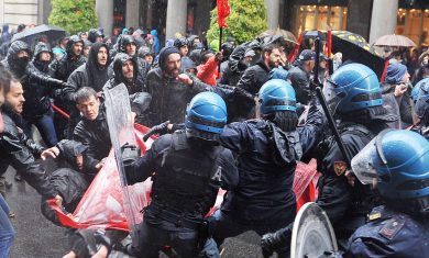 Festa del Primo Maggio: le parole di Mattarella e gli scontri – FOTO