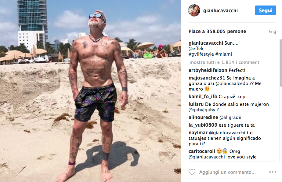 Gianluca Vacchi, estate da single: è finita con Giorgia Gabriele