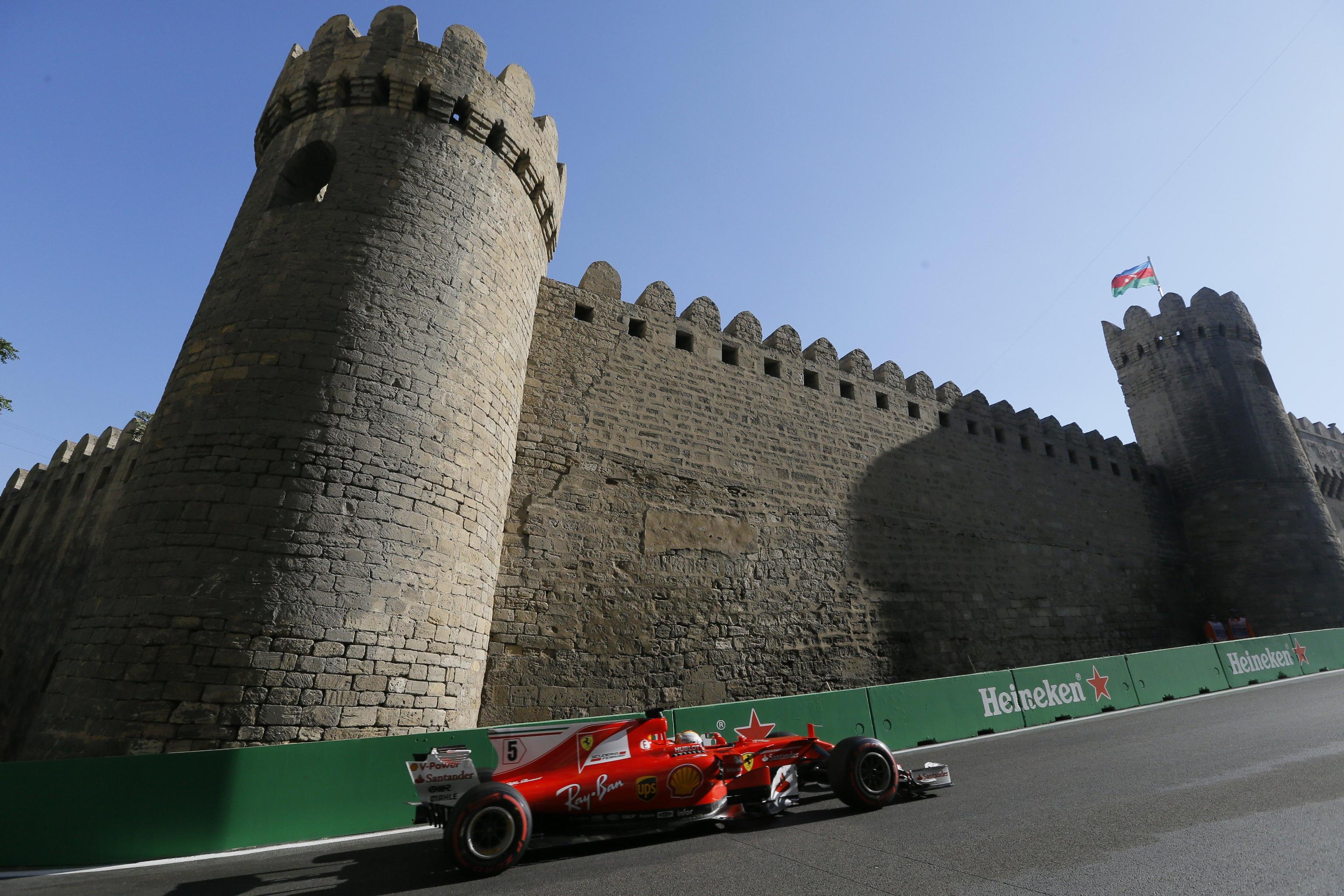 Gp Azerbaigian, Vettel batte Hamilton (ma perde la guerra di nervi)