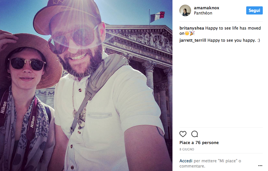 Quel che sappiamo del ritorno su Instagram di Amanda Knox Quel che sappiamo del ritorno su Instagram di Amanda Knox