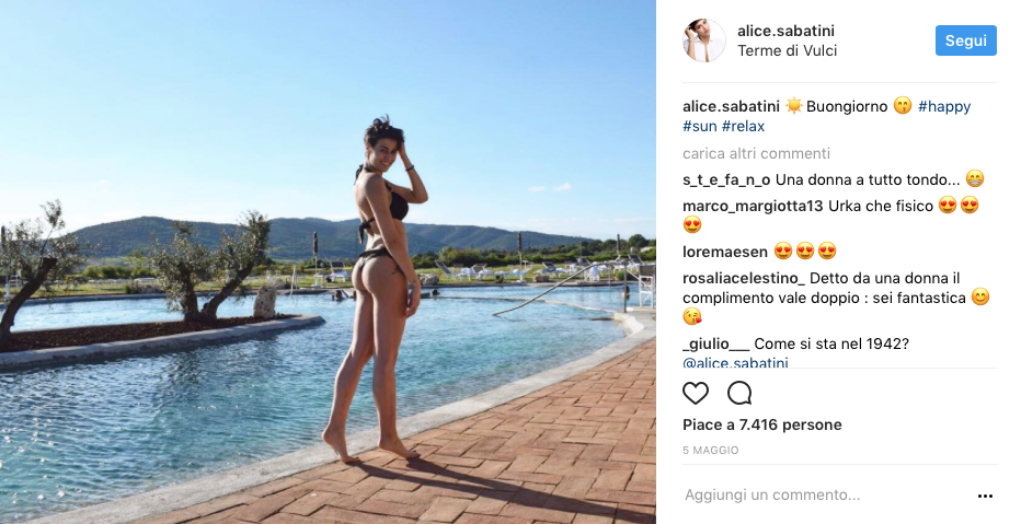 Alice Sabatini: “Sono finita in ospedale a causa delle diete sbagliate” Alice Sabatini: “Sono finita in ospedale a causa delle diete sbagliate”