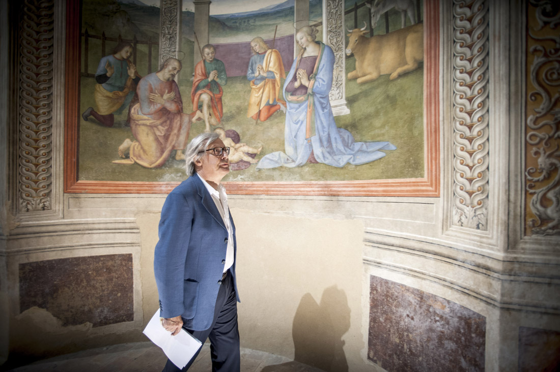 Panorama d’Italia in Umbria, testimoni della rinascita