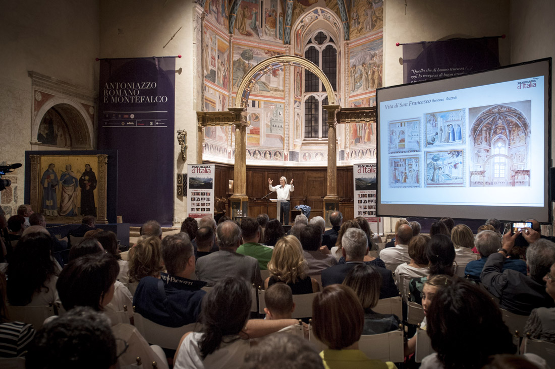 Panorama d’Italia in Umbria, testimoni della rinascita
