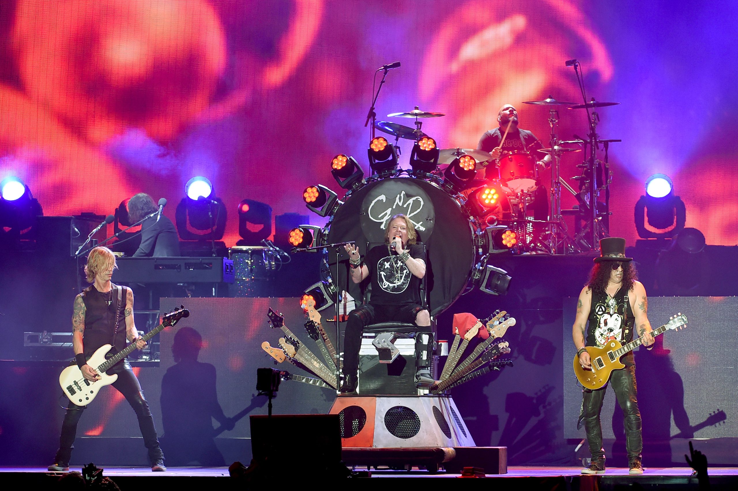 Guns N’ Roses, 30 anni di hard rock, trionfi e litigi – La storia