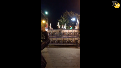 Il comizio di Angelo Cofone, nuovo “Cetto Laqualunque”