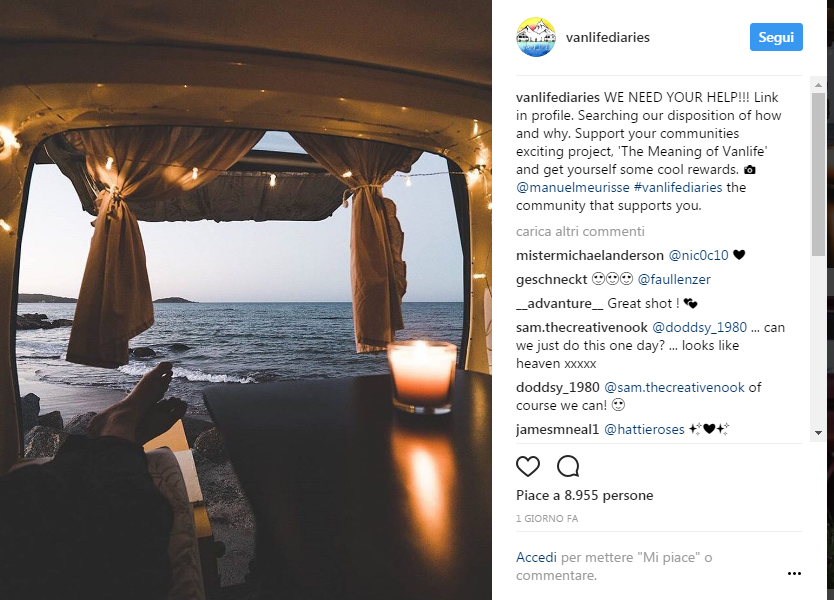 Vacanze, la nuova moda è la #vanlife