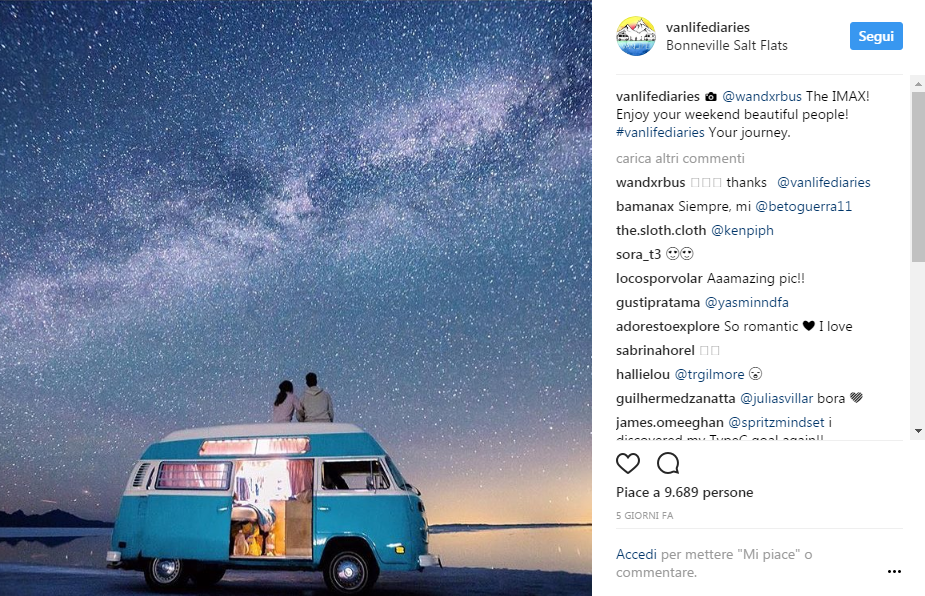 Vacanze, la nuova moda è la #vanlife