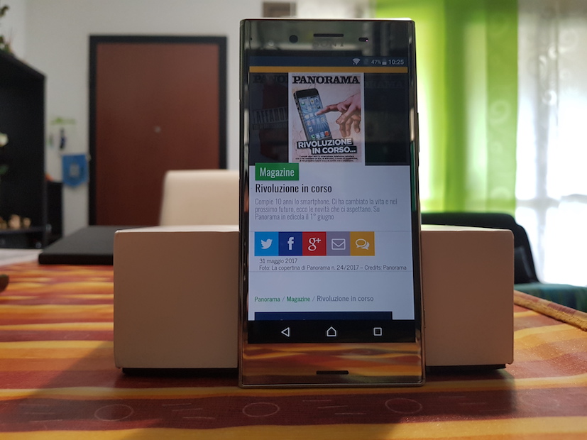 Sony Xperia XZ Premium: il display più bello meritava un corpo migliore