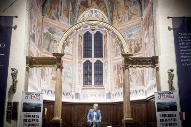 Panorama d’Italia: la Lezione d’Arte di Vittorio Sgarbi a Montefalco